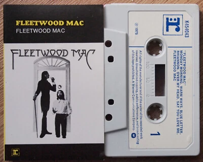 FLEETWOOD MAC - FLEETWOOD MAC (REPRISE K454043) 1975 UK CASSETTE TAPE - Image 1 of 3