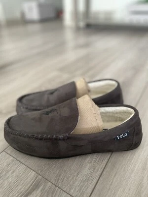 Zapatillas mocasín gris 10 Polo Ralph Lauren Declan para hombre Foto 1 de 4