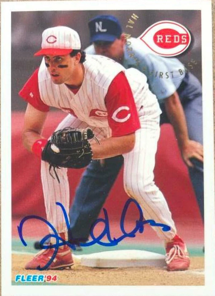 Hal Morris Autographed 1994 Fleer #417 - Image 1 of 1