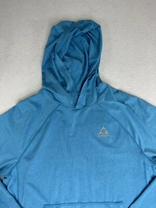 Gerry Men’s Pullover Blue Hoodie Activewear NO Size Tag Long Sleeve - Picture 1 of 7