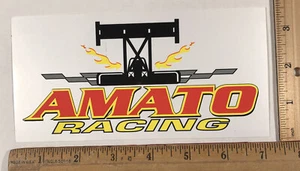 Vintage Joe Amato NHRA Dragster Decal Sticker Top Fuel Drag Racing - Picture 1 of 2