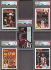 10 1989 to 1993 Michael Jordan PSA UNDERGRADED LOT All Appear Nicer