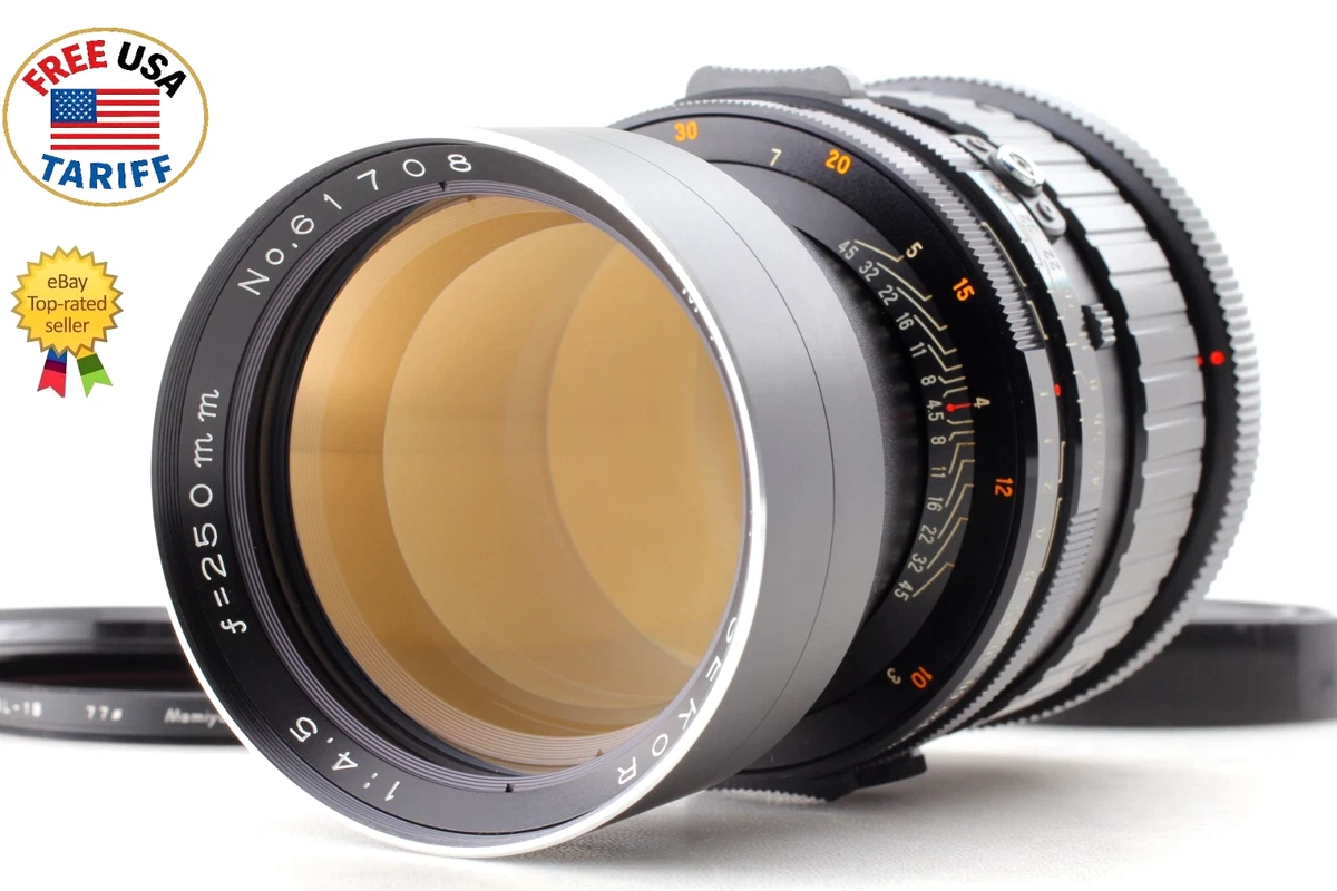 Mamiya f/4.5 250mm Focal Camera Lenses for sale | eBay