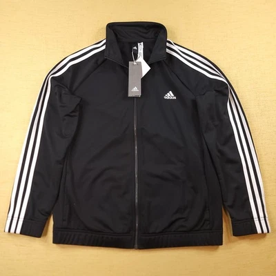 NWT Adidas Women's XL Full Zipper Designed 2 Move Track Black Jacket - Image 1 of 4