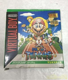 NINTENDO Mario's Tennis Virtual Boy Software