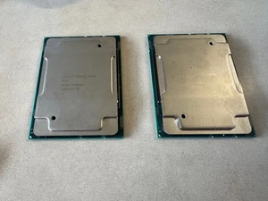 ✅ PAIRE ASSORTIE Intel Xeon SR3B3 Gold 6126 2,6 GHz 12 cœurs CPU LGA3647 - Photo 1/3