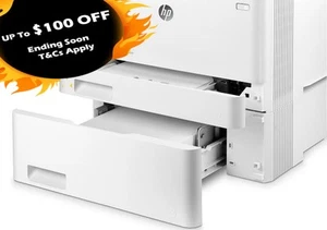 HP LaserJet Pro M402DN B&W A4 Laser Printer+Extra 500xPaper Tray D9P29A*Ex-Demo* - Picture 1 of 1