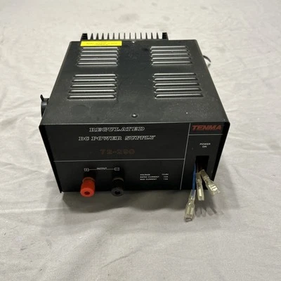 TENMA REGULATED POWER SUPPLY 72-290 13.8V 10A 12A MAX - Image 1 of 4