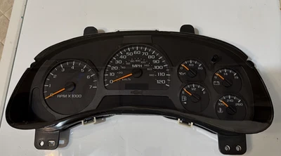 OEM 02-06 Chevrolet Trailblazer XL Envoy Speedometer Instrument Cluster Gauges - Image 1 of 4