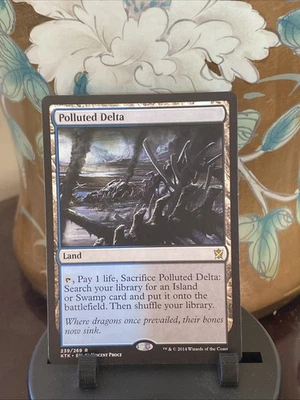 MTG Polluted Delta Khans of Tarkir Regular 239/269 NM - Image 1 of 2