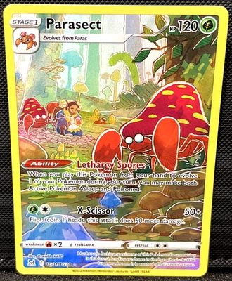 Parasect TG01/TG30 Trainer Gallery Holo - SwSh11 - Lost Origin -NM- Pokémon TCG - Image 1 of 2