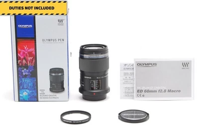 [Almost Unused in Box] OLYMPUS M.Zuiko Digital ED 60mm F/2.8 MSC Macro Lens JPN - Image 1 of 4