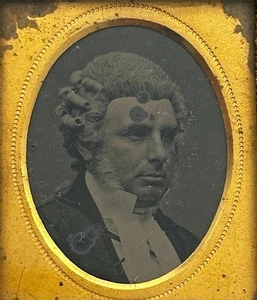 Sechzehnte Platte viktorianische Ambrotypie Fotografie David Boyle (1819-1863) Richter - Bild 1 von 7