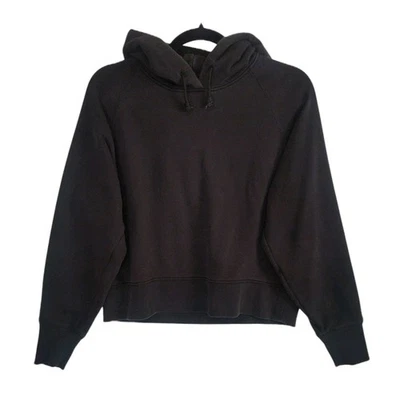 Uniqlo Pullover Sudadera con Capucha Mujer Talla XS Sudadera Desteñida Negra Foto 1 de 4