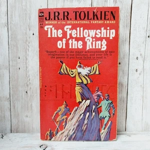 1965 J.R.R. Tolkien The Fellowship of the Ring Ace 1st PB Vintage Pirate Edition - Picture 1 of 12