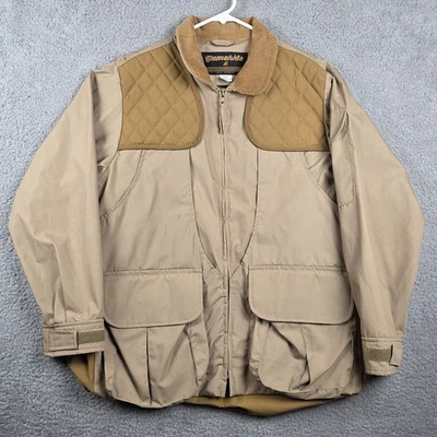 Vintage Gamehide Hunting Jacket Mens Large Fit Shooting Pads Full Zip Coat - Image 1 of 4