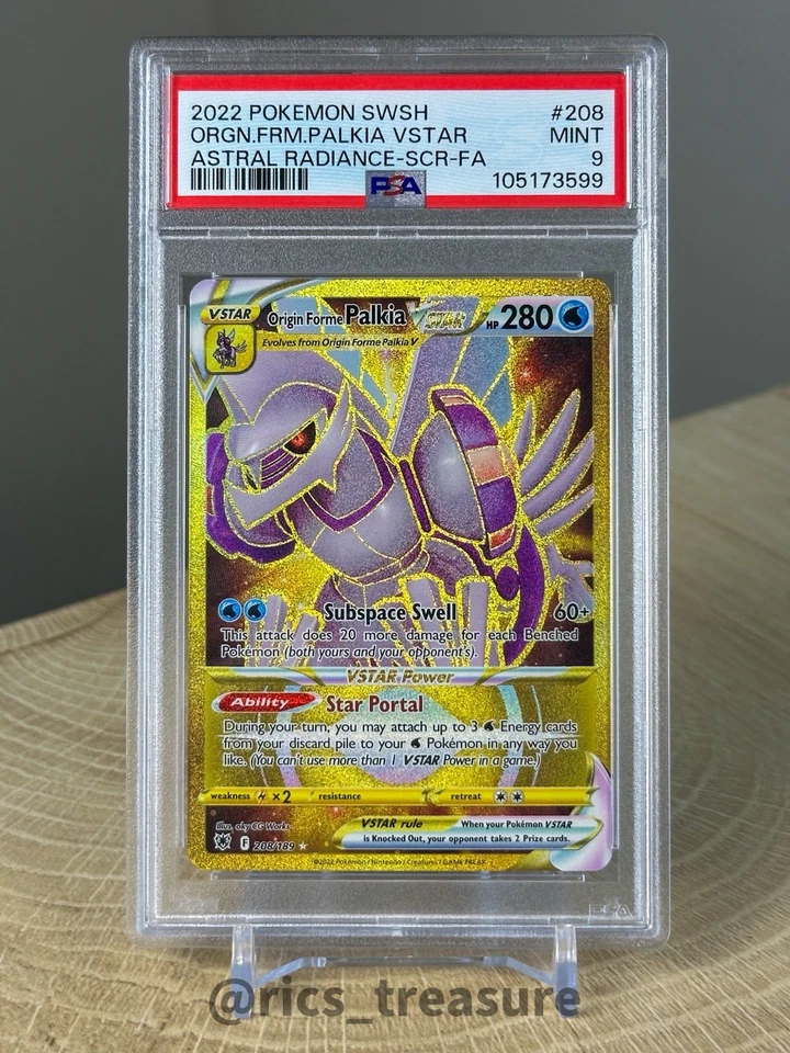 Origin Forme Palkia VSTAR (Secret) 208/189 Swsh10: Astral Radiance Holo - Image 1 of 2