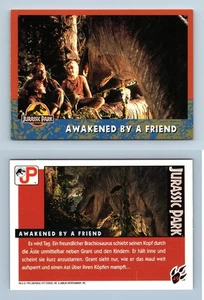 Awakened By A Friend #49 Jurassic Park 1993 Topps German Trading Card - Picture 1 of 1