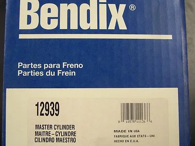 Nuevo cilindro maestro de freno Bendix 12939 para Dodge Plymouth Neon Foto 1 de 4