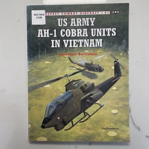 US Army AH-1 Cobra Units in Vietnam - Bernstein (English) Paperback Ex Library - Picture 1 of 7