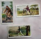 John Player 1939 ~ 3 Cycling Cigarette Cards #1 #3 #45