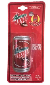 LOTTA LUV Soda Can Shaped Tasty Lip Balm MTN DEW CODE RED 0.16 oz Vintage/Rare - Picture 1 of 2