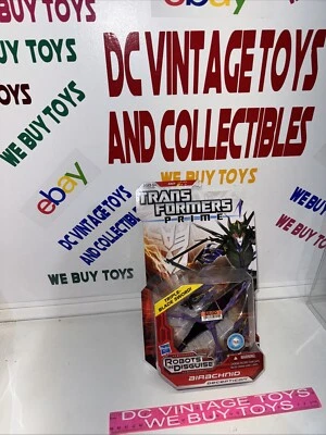 Figura de acción Transformers Prime Robots in Disguise Deluxe Class Airachnid NUEVA Foto 1 de 4