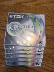 CD-RW TDK  - Picture 1 of 2