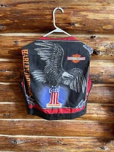 Vintage Harley Davidson Button Up Vest - Picture 1 of 6