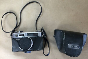 Yashica Electro 35 GSN Rangefinder Film Camera 45mm f/1.7 with Case & Strap
