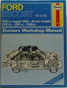 Haynes - Ford Escort / 1975 to Aug 1980 / Owners Workshop Manual - Used - 1st P - Picture 1 of 8