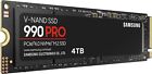 SSD Samsung 990 PRO NVMe M.2, 4 To, PCIe 4.0, 7 450 Mo/s lecture, 6 900 Mo/s écriture,