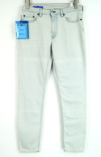 ACNE STUDIOS South LT W30/L34 Women Jeans Slim Fit Blue Cotton Stretch Denim_