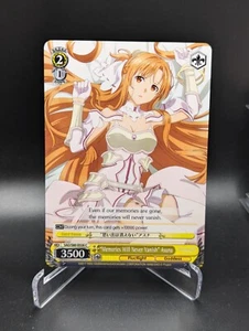 Weiss Schwarz Asuna SAO/S80-E026 C Sword Art Online SAO Vol 2 NM Card - Picture 1 of 1