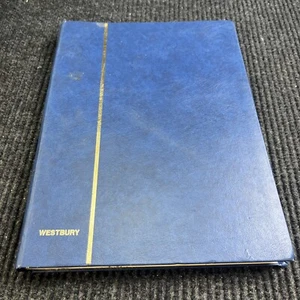 🔥🔥🔥USED AND UNUSED STAMP LOT COLLECTION USA And FOREIGN IN WESTBURY BOOK - Picture 1 of 8