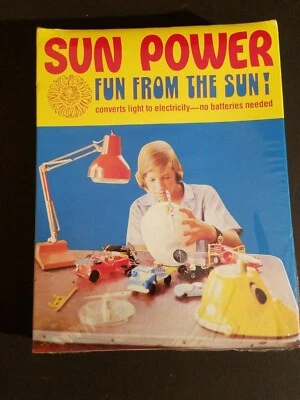 SELLADO DE FÁBRICA 1970 Sun Power Fun From The Sun Solar Energy Inventor Kit #105 Foto 1 de 4