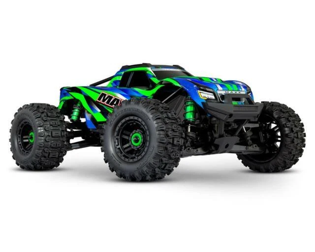 Traxxas WideMaxx 1/10 RTR Brushless Monster Truck - Green (TRX89086-4GRN)
