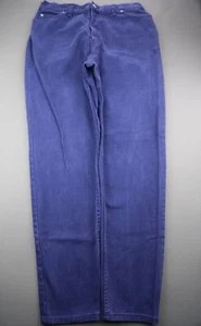 Pantalones de mezclilla cónicos vintage para mujer Faded Glory de altura alta púrpura EE. UU. talla 18 altos (33x32) - Imagen 1 de 8