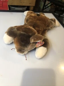 Ty Beanie Buddies Pounce Stuffed Animal Plush Brown Kitten Cat 15" 2001 - Picture 1 of 7