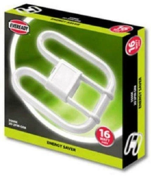 EVEREADY Energy Saving 2D 16W 4-Pin 240V Light Lamp Bulb