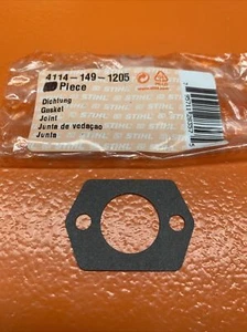 OEM STIHL CARB INTAKE GASKET 4114-149-1205 BG BR BT FC FR FS HL KM HS HT SR -B56 - Picture 1 of 1