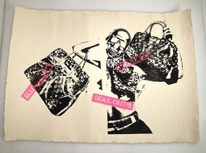 WRONGWROKS "Soul Out" STREET Artist Proof Print AP 2006 Large Screenprint Signed - Picture 1 of 6