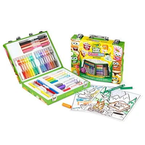 CRAYOLA CRAYON MARKER SET Silly Scents Mini Inspiration Art Case Scented Markers - Picture 1 of 3