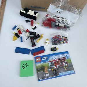 Random Lego Lot Unsorted Minifigs Vintage and Modern 60107 Ninjago Police Fire