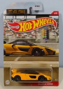 RUOTE CALDE 2020 1/4 MIGLIA FINALI - McLAREN SENNA PRESSOFUSA AUTO GIOCATTOLO 1/5 MOSC SIGILLATA - Foto 1 di 12