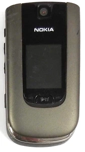 Nokia 6350 - Graphite Gray ( Bell Mobility ) Rare Cellular Flip Phone - No Back - Picture 1 of 3