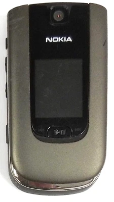Nokia 6350 - Graphite Gray ( Bell Mobility ) Rare Cellular Flip Phone - No Back - Image 1 of 3