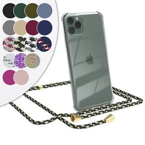 EAZY CASE do Apple iPhone 11 Pro Max Etui z paskiem Łańcuszek na telefon komórkowy Komórka Zawieszenie - Zdjęcie 1 z 31