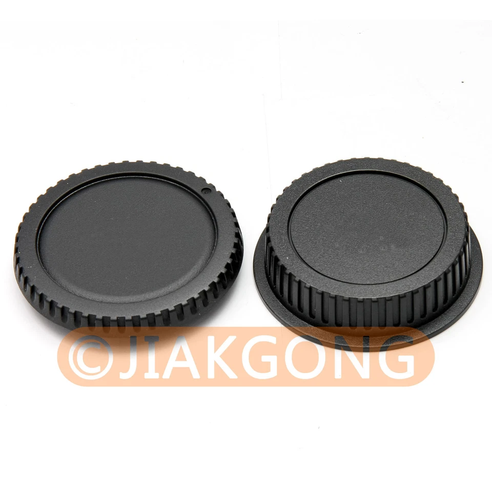 DSLRKIT Tappo posteriore obiettivo + tappo cover corpo fotocamera per Canon EOS EF EF-S