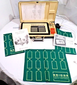 Game VINTAGE FIDELITY ELECTRONICS VOICE BRIDGE CHALLENGER MODEL # 7002 COMPUTER - Picture 1 of 16